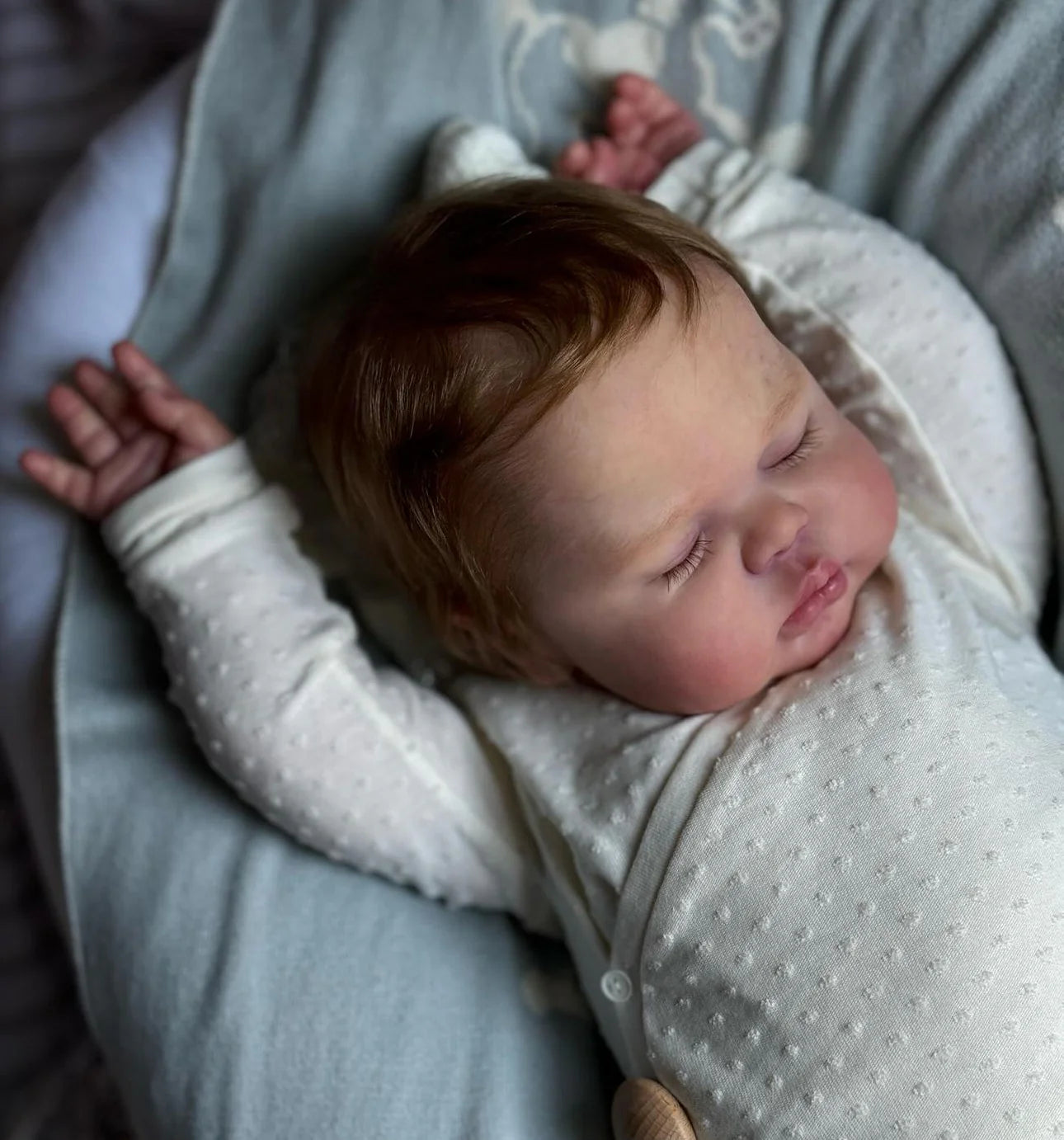 Tyler, silicone baby