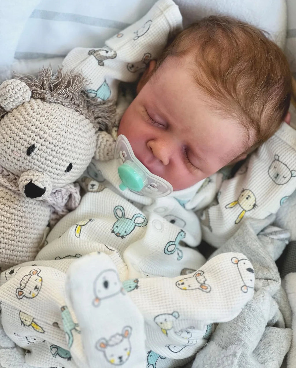 Caleb, silicone newborn