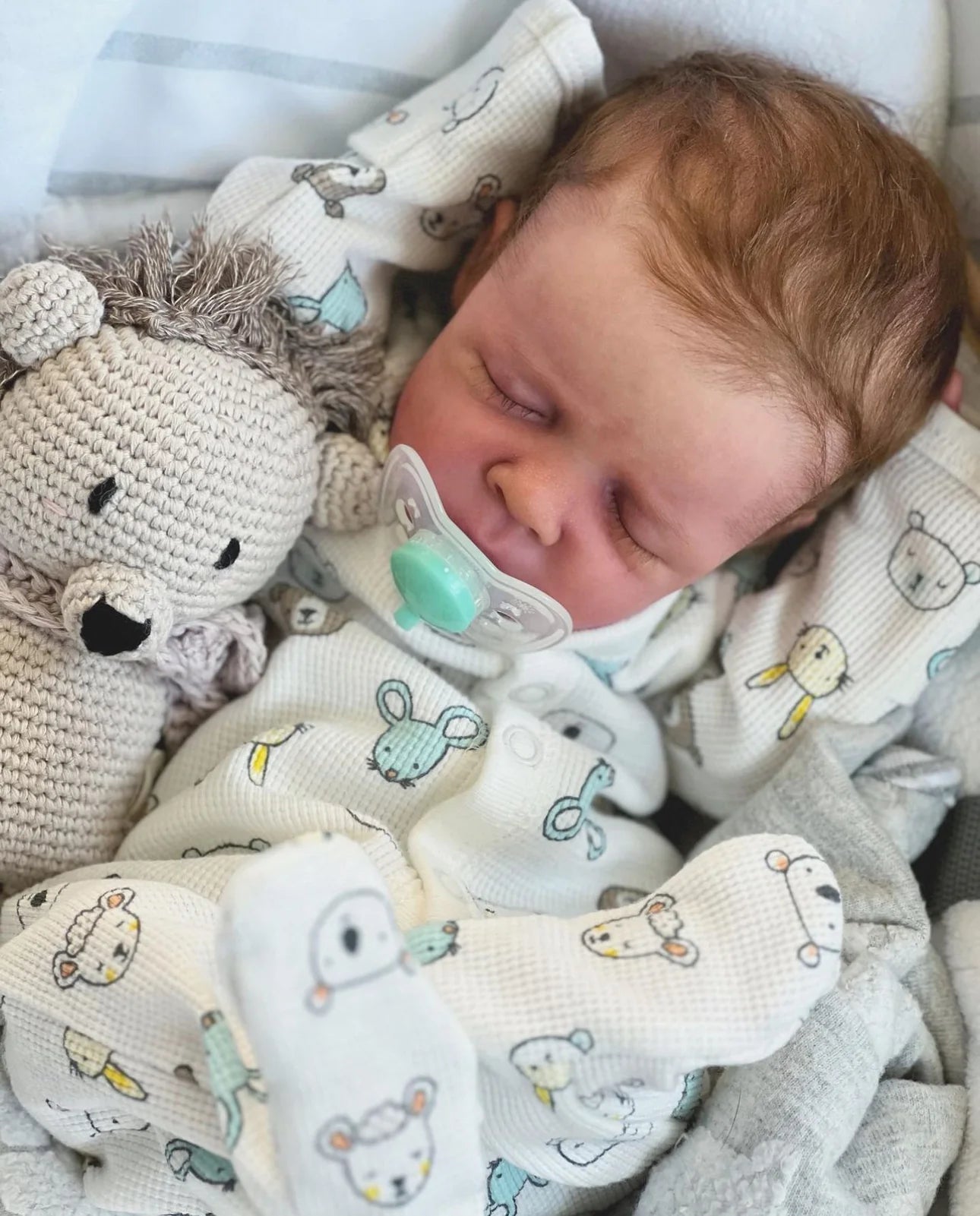 Caleb, silicone newborn